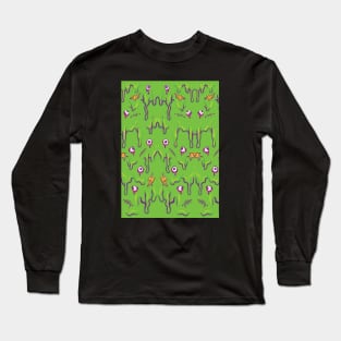 Grime Pattern Zombie Long Sleeve T-Shirt